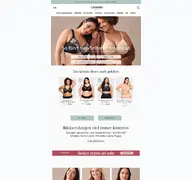 Kleine Seitenvorschau von glamorise.com