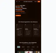 Kleine Seitenvorschau von zeitakademie.de