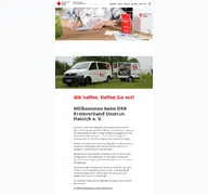 Kleine Seitenvorschau von drk-uh.de