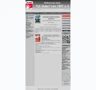 Kleine Seitenvorschau von tus-osdorf.de