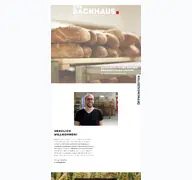 Kleine Seitenvorschau von dasbackhaus.de