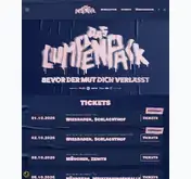 Kleine Seitenvorschau von daslumpenpack-shop.de