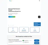 Kleine Seitenvorschau von nordwasser-crowd.de