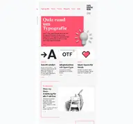 Kleine Seitenvorschau von typographynerd.de