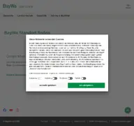 Kleine Seitenvorschau von standorte.baywa.de