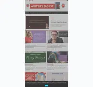 Kleine Seitenvorschau von writersdigest.com