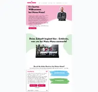 Kleine Seitenvorschau von unternehmen.nanu-nana.de