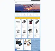 Kleine Seitenvorschau von drohnenstore24.de