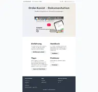 Kleine Seitenvorschau von doku.order-assist.de