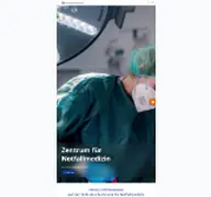 Kleine Seitenvorschau von notfallmedizin.uk-essen.de