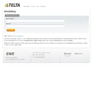 Kleine Seitenvorschau von portal.telta.de