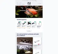 Kleine Seitenvorschau von aquaowner.de