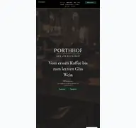 Kleine Seitenvorschau von porthhof.de