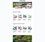 Kleine Seitenvorschau von aquasan-aquaristik.de