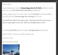 Kleine Seitenvorschau von poseidon-kl.de
