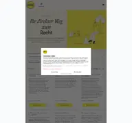 Kleine Seitenvorschau von arag-dokumentencenter.de