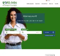 Kleine Seitenvorschau von all-jobs.de