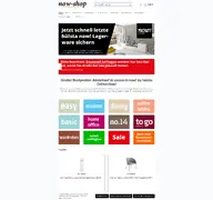 Kleine Seitenvorschau von now-shop.de