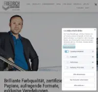 Kleine Seitenvorschau von druckerei-friedrich.de