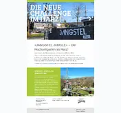 Kleine Seitenvorschau von harz-hochseilgarten.de