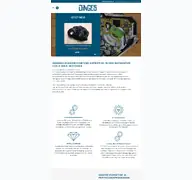Kleine Seitenvorschau von dinges-tech.de