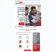 Kleine Seitenvorschau von isoab.de