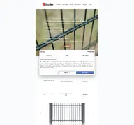 Kleine Seitenvorschau von border-zaune.de