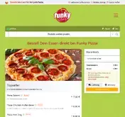 Kleine Seitenvorschau von funky-pizza-rathenow.de