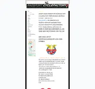 Kleine Seitenvorschau von cyclefactory.de