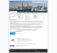Kleine Seitenvorschau von druckverlust.de