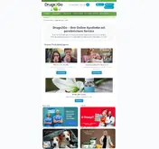 Kleine Seitenvorschau von drugs2go.de
