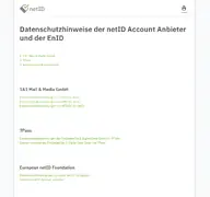 Kleine Seitenvorschau von datenschutz.netid.de