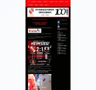 Kleine Seitenvorschau von fussballverein-eppelborn.de
