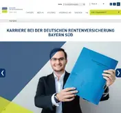 Kleine Seitenvorschau von drv-bayernsued-karriere.de
