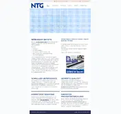 Kleine Seitenvorschau von ntg-online.de