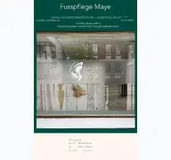 Kleine Seitenvorschau von fusspflege-maye.de