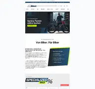 Kleine Seitenvorschau von nubuk-bikes.de