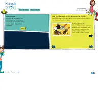 Kleine Seitenvorschau von klassik4kids.at