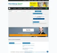 Kleine Seitenvorschau von nuernberg-sport.de