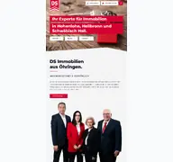 Kleine Seitenvorschau von dsimmo.de