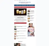 Kleine Seitenvorschau von schoenheitmagazin.de