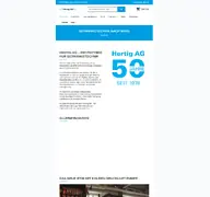 Kleine Seitenvorschau von hertig-ag.ch