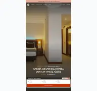 Kleine Seitenvorschau von xperiagrandbali.resorthotel.de