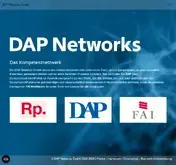 Kleine Seitenvorschau von dap-networks.de