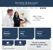Kleine Seitenvorschau von bittrich.de