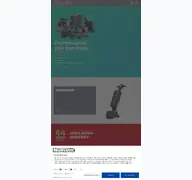Kleine Seitenvorschau von numatic.de
