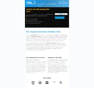 Kleine Seitenvorschau von dsl.de