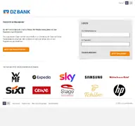 Kleine Seitenvorschau von dzbank.mitarbeiterangebote.de