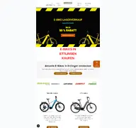 Kleine Seitenvorschau von e-bikefabrik.de