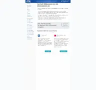 Kleine Seitenvorschau von dsl-informationen.de